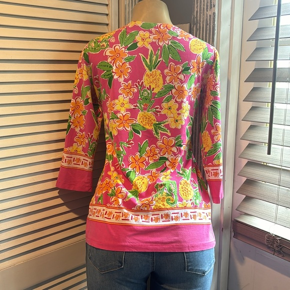 Barbara Erickson V-neck 3/4 Sleeves size S - Picture 3 of 6